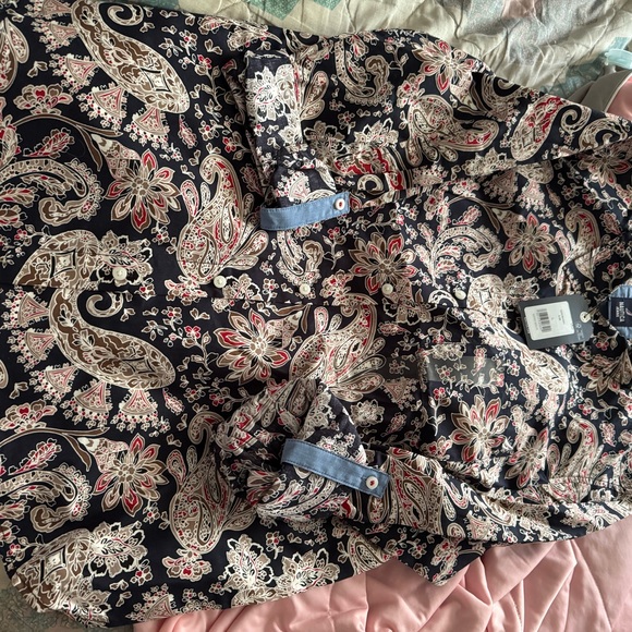 Nautica Jeans  Paisley Shirt - Picture 3 of 4